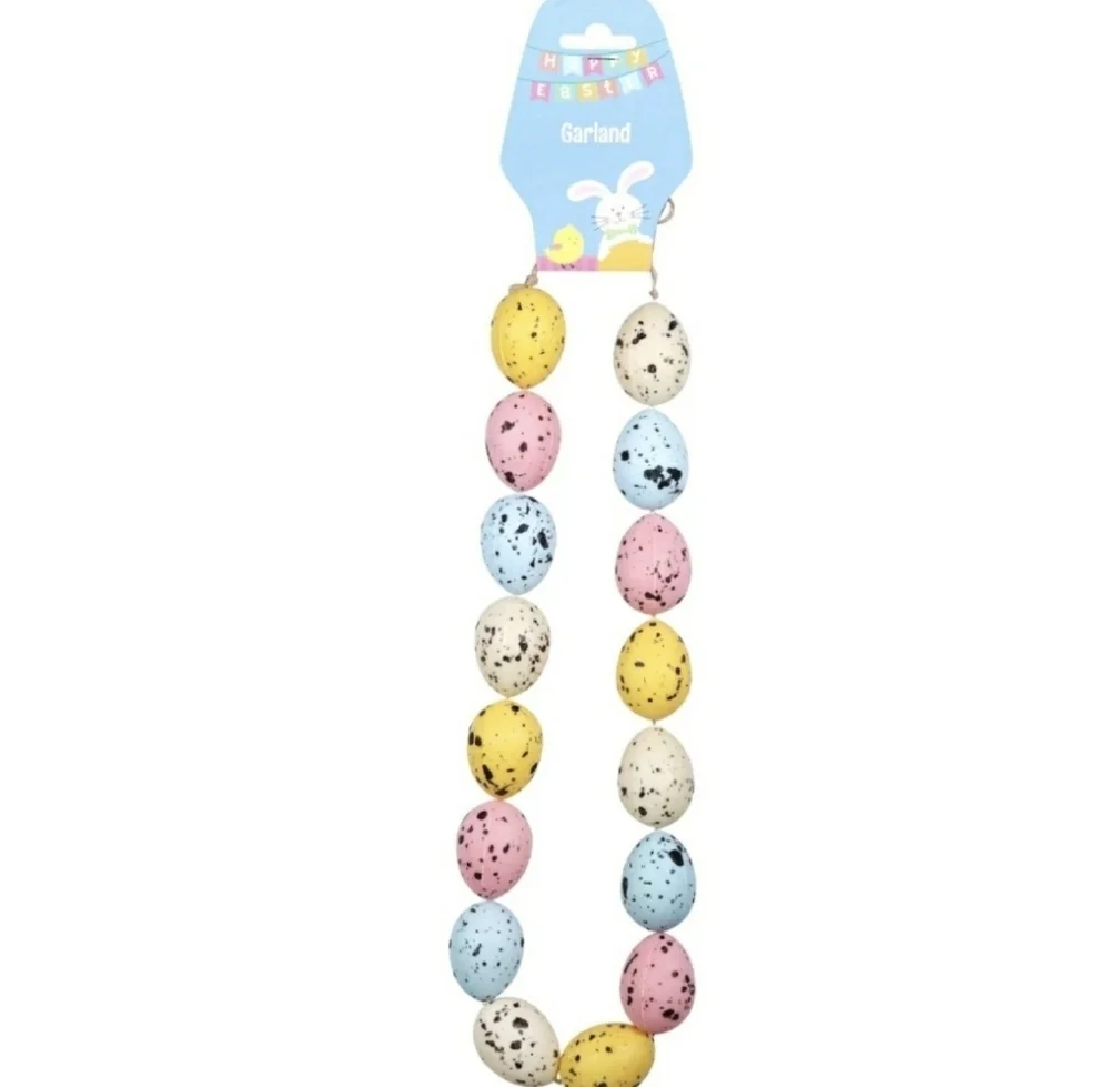 Colorful Easter Egg Garland